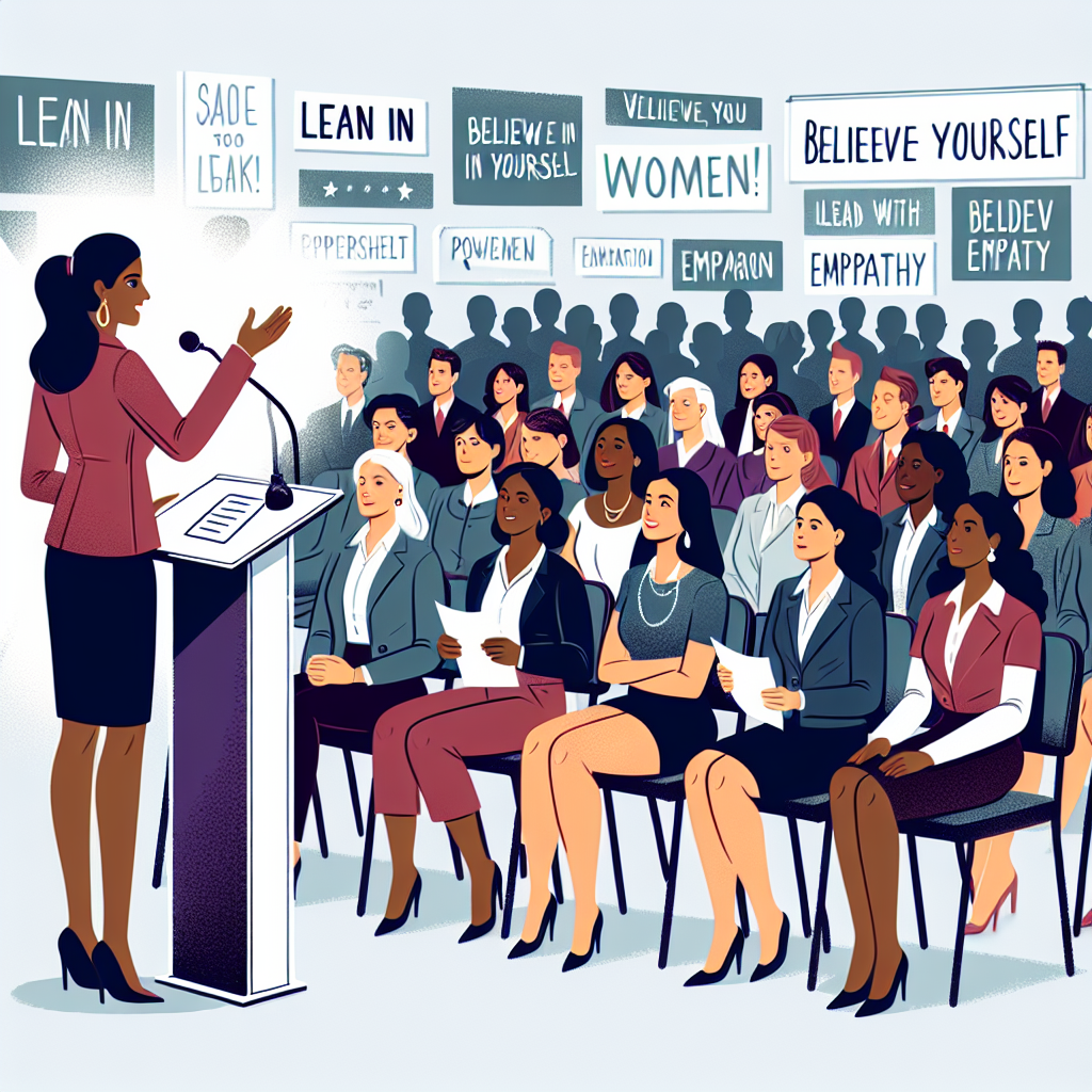 Sheryl Sandberg's Advice on Leadership and Empowerment