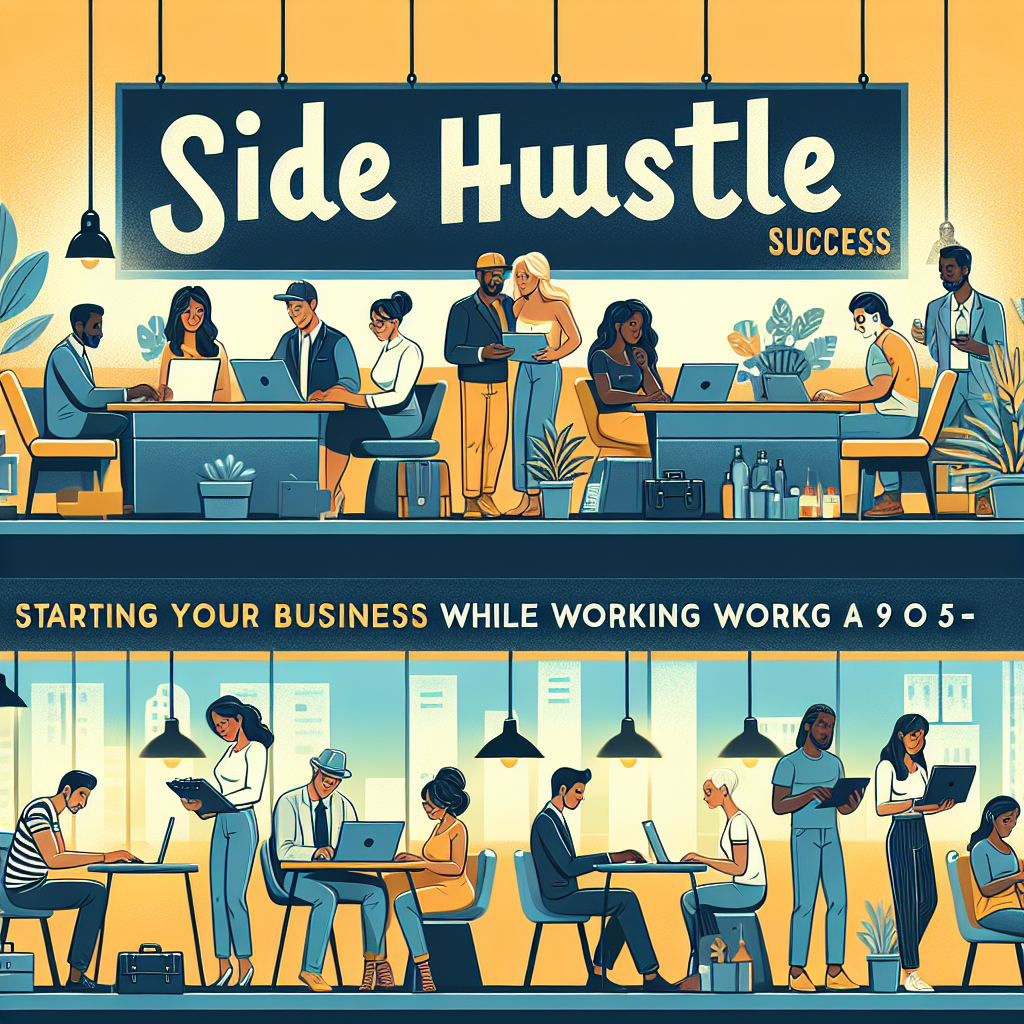 Side Hustle Success: Starting Your Business While Working a 9 to 5