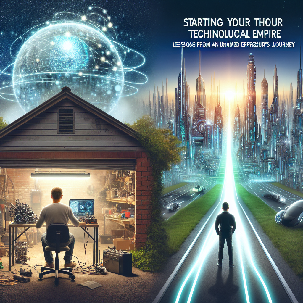 Starting Your Tech Empire: Lessons from Elon Musk's Entrepreneurial Journey