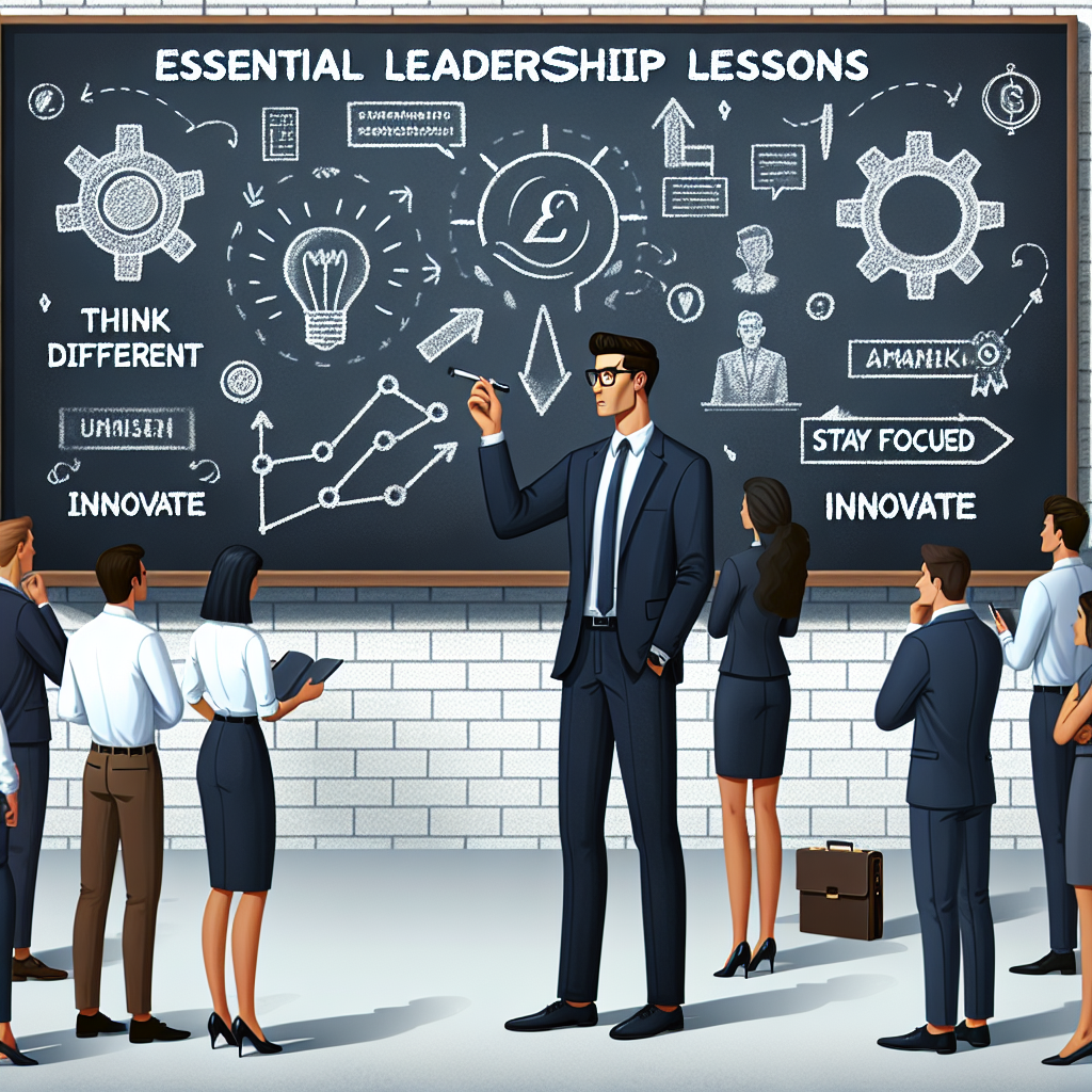 Steve Jobs’ Leadership Lessons for Aspiring Entrepreneurs