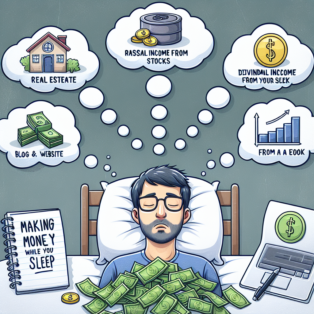 Passive Income Ideas: How to Make Money While You Sleep